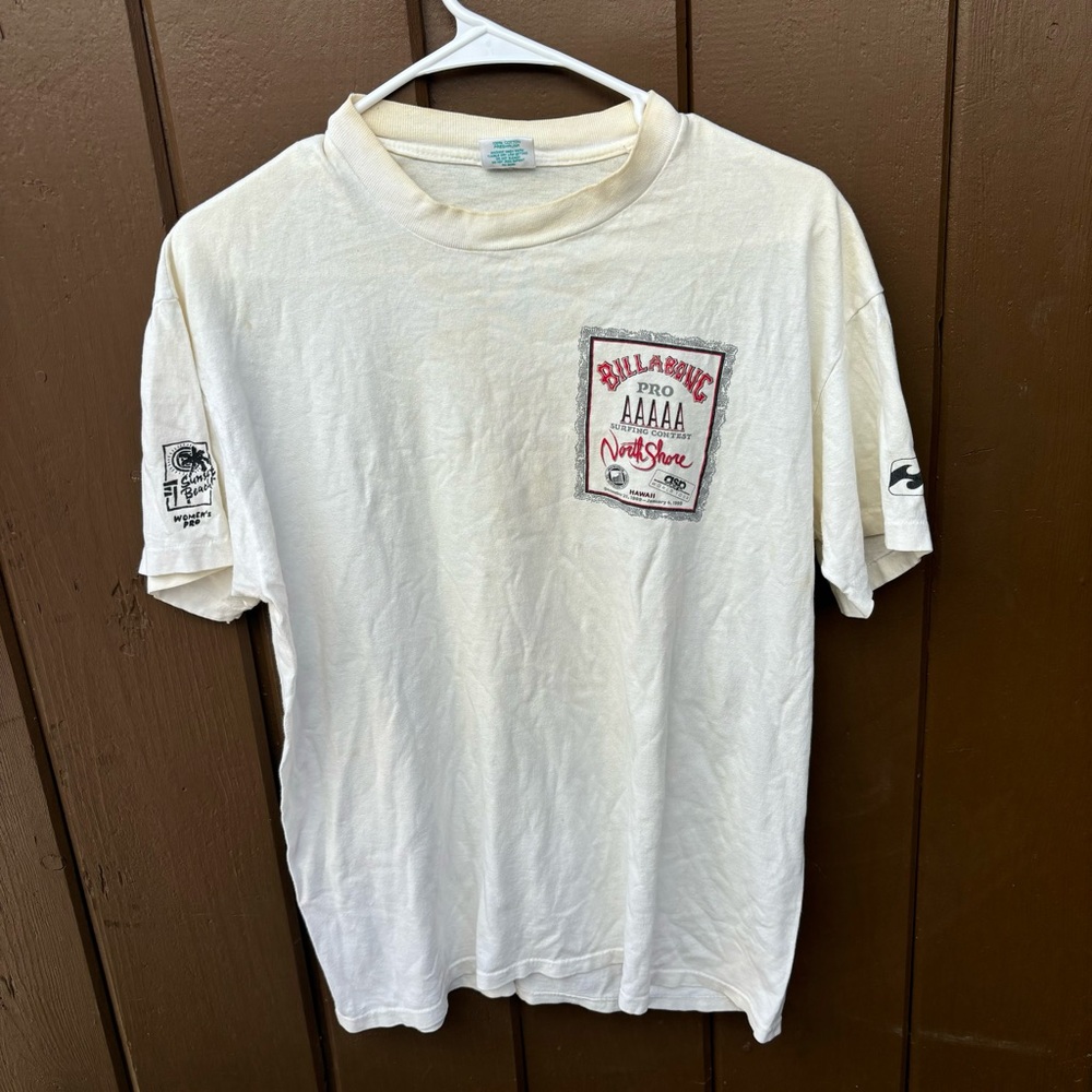 Vintage 80s Billabong Pro North Shore Hawaii t Shirt Large AAAAA Surfing USA - Picture 9 of 10